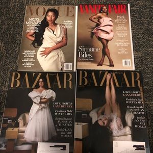 Magazine Lana del Rey, Nicki Minaj, Simone Biles  Vogue, Vanity Fair, Bazaar